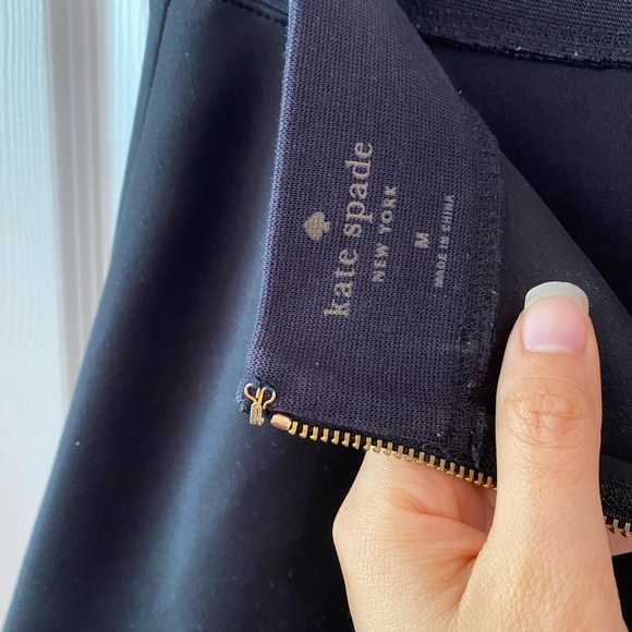 KATE SPADE Black Scuba Circle Skirt - Picture 5 of 5